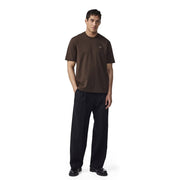 NN07 Adam Casual Logo Pima T-shirt Demitasse