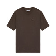 NN07 Adam Casual Logo Pima T-shirt Demitasse