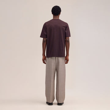 NN07 Adam Tee Deep Truffle