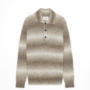 NN07 Alfie Polo Alpaca Blend Knit Light Camel