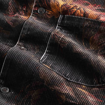 NN07 Blaze Corduroy Jacket Multi Colour Print - Parasol Store