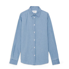 NN07 Colby Denim ShirNN07 Colby Denim Shirt Bleach Indigot Bleach Indigo - Parasol Store