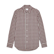 NN07 Colby Mouline Shirt Wine Check