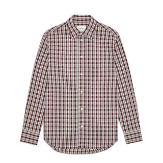 NN07 Colby Mouline Shirt Wine Check