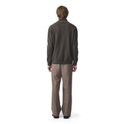NN07 Danny Full Zip Knit Dark Army