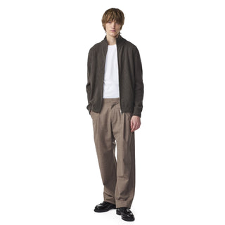 NN07 Danny Full Zip Knit Dark Army