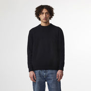 NN07 Danny Lightweight Knit Black