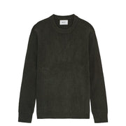 NN07 Danny Lightweight Knit Dark Army