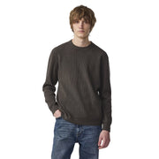 NN07 Danny Lightweight Knit Dark Army
