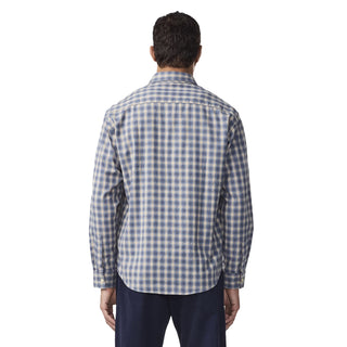 NN07 Deon Flannel Shirt Blue Check
