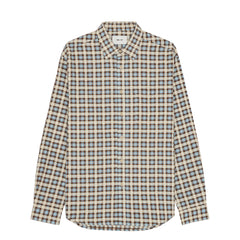 NN07 Deon Shirt Blue Check