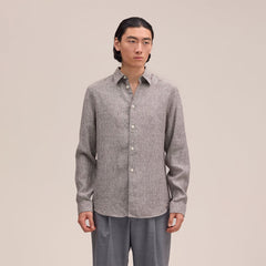 NN07 Enzo Shirt Clay Stripe - Parasol Store