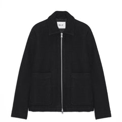 NN07 Gael Jacquard Jacket Black - Parasol Store