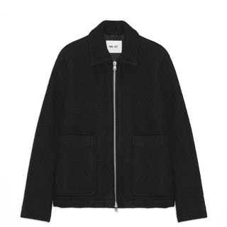 NN07 Gael Jacquard Jacket Black