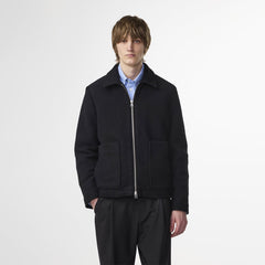 NN07 Gael Jacquard Jacket Black - Parasol Store