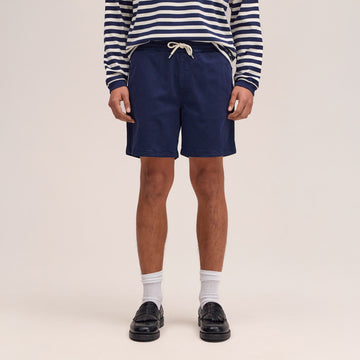 NN07 Gregor Shorts Navy Blue