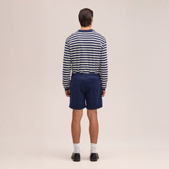NN07 Gregor Shorts Navy Blue