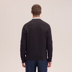 NN07 Gustav Sweater Deep Truffle - Parasol Store