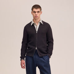 NN07 Gustav Sweater Deep Truffle - Parasol Store