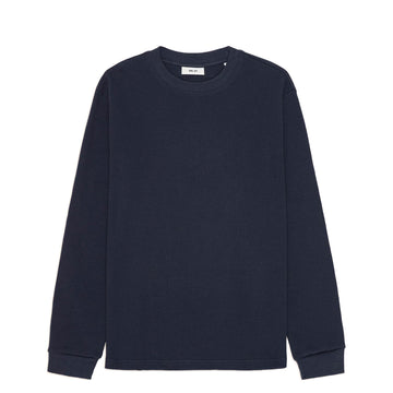 NN07 Jett L/S Tee Navy Blue - Parasol Store