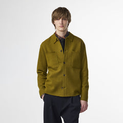 NN07 Jonas Boiled Wool Overshirt Firene - Parasol Store