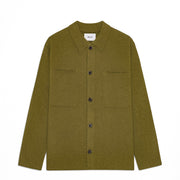 NN07 Jonas Boiled Wool Overshirt Firene
