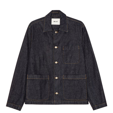 NN07 Morgan Jacket Raw Indigo - Parasol Store