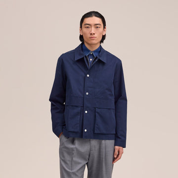 NN07 Paulo Jacket Navy Blue - Parasol Store