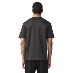 NN07 Pedro Embroidery Organic Cotton T-Shirt Dark Army - Parasol Store
