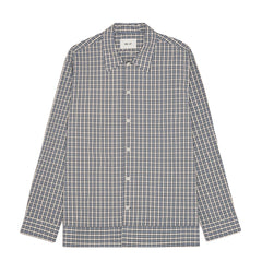 NN07 Reed Shirt Blue Check - Parasol Store