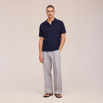 NN07 Ryan Polo Navy Blue