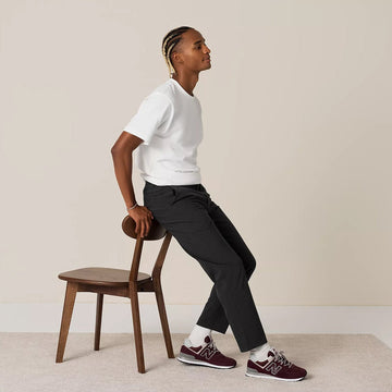 New Balance 574  Core Trainer Burgundy / White - Parasol Store