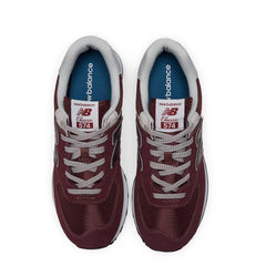 New Balance 574  Core Trainer Burgundy / White - Parasol Store