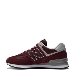 New Balance 574  Core Trainer Burgundy / White - Parasol Store