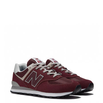 New Balance 574  Core Trainer Burgundy / White - Parasol Store