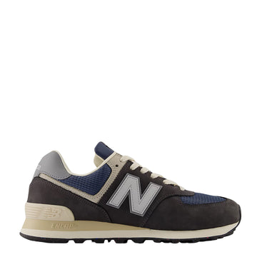 New Balance 574 Shoes Black Cement / Slate Grey