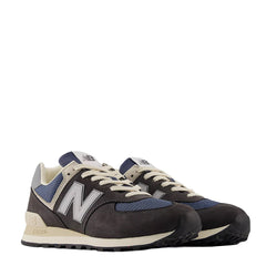 New Balance 574 Shoes Black Cement / Slate Grey - Parasol Store