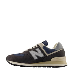 New Balance 574 Shoes Black Cement / Slate Grey - Parasol Store