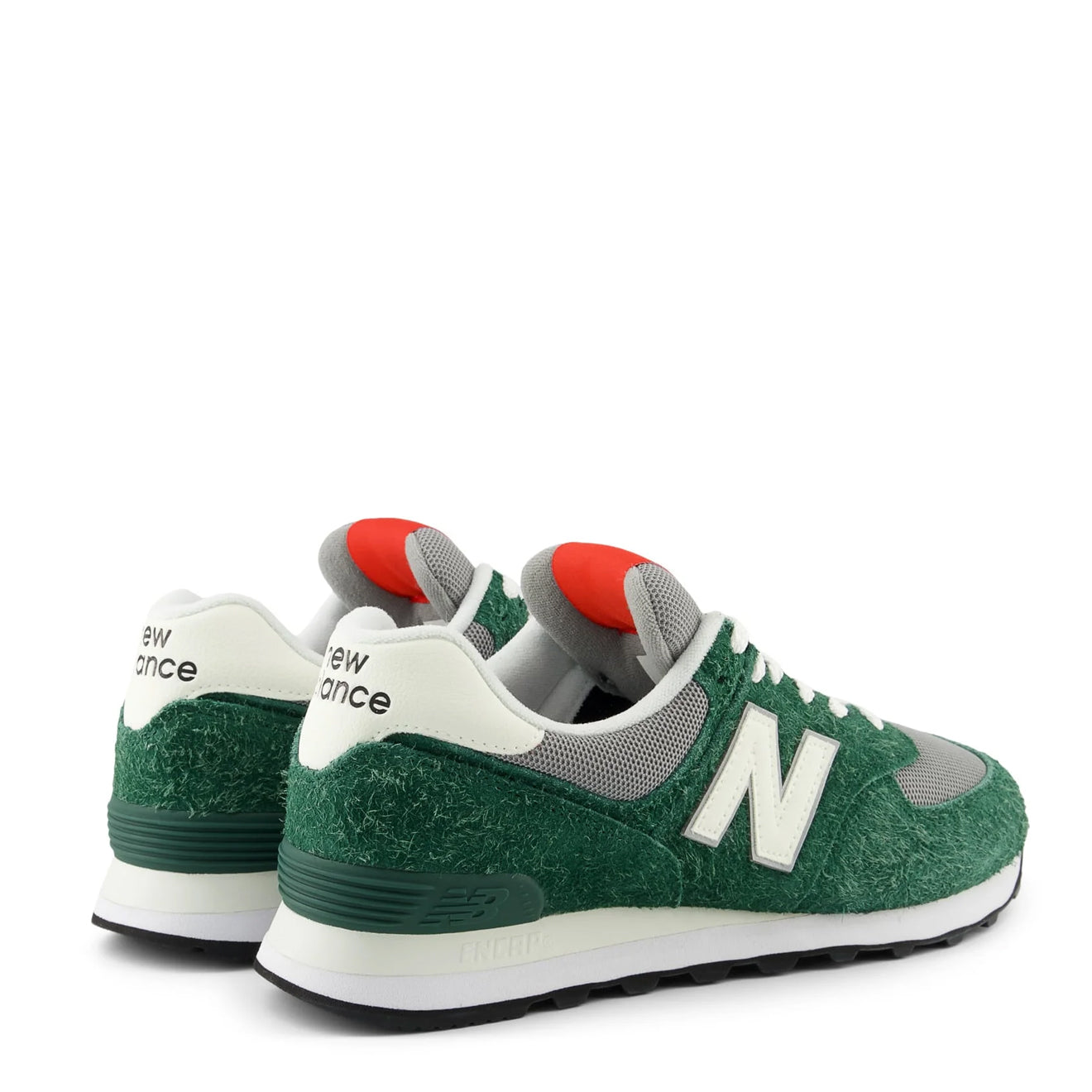New Balance 574 Trainers Nightwatch Green / Sea Salt - Parasol Store