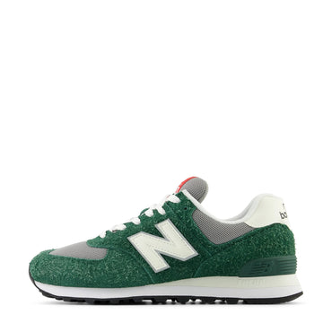 New Balance 574 Trainers Nightwatch Green / Sea Salt - Parasol Store