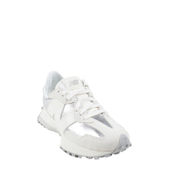 New Balance Womens 327 Shoes Silver Metallic / Sea Salt - Parasol Store