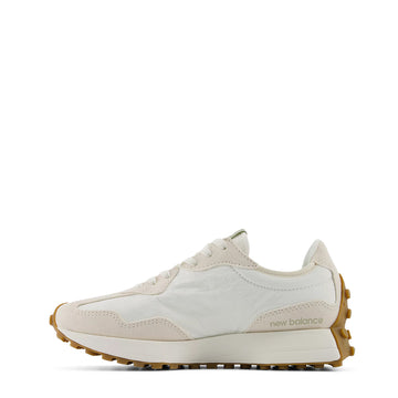 New Balance Womens 327 Trainer Linen / Sea Salt / Olivine - Parasol Store