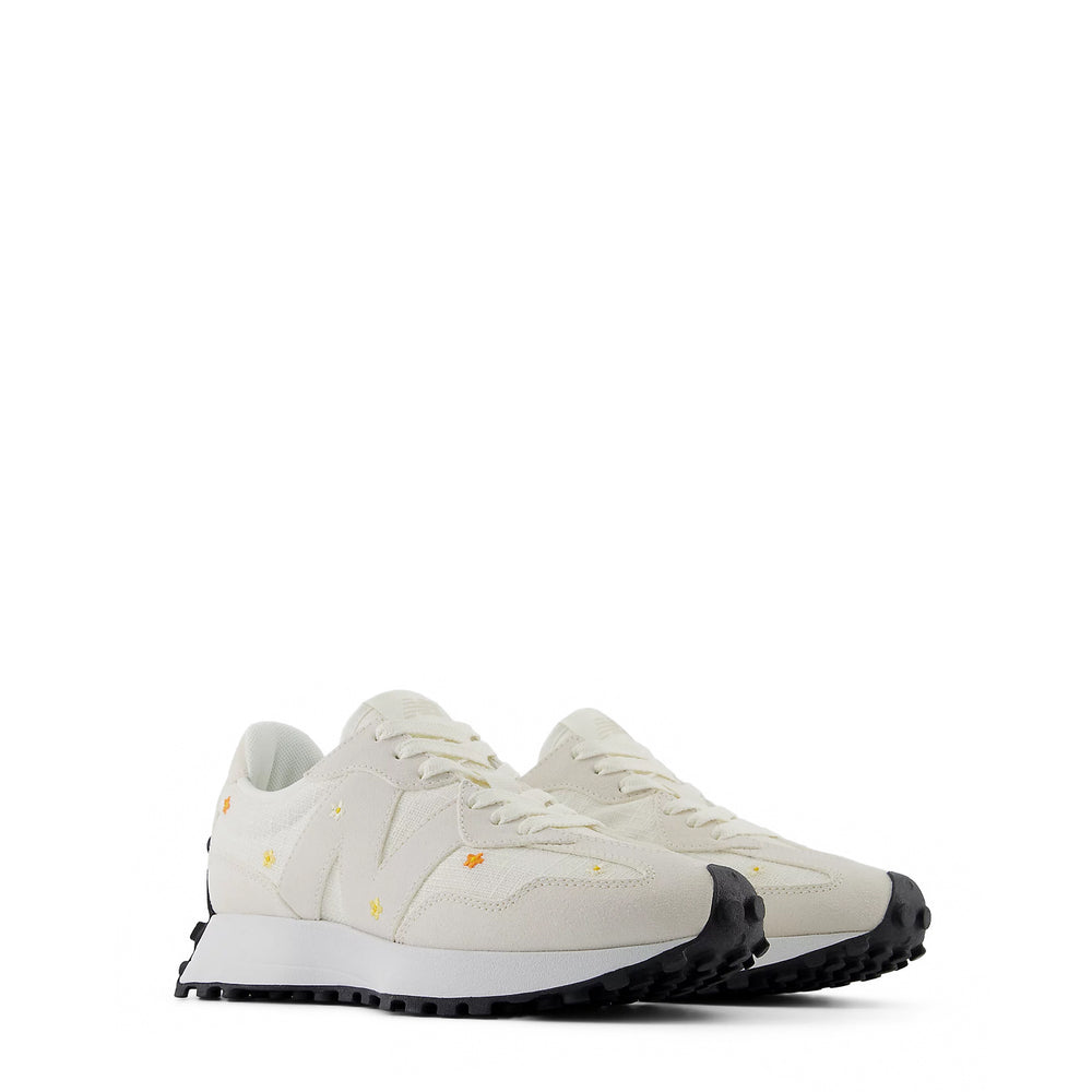 New Balance Womens 327 Trainer Sea Salt / Sizzle / Parchment - Parasol Store