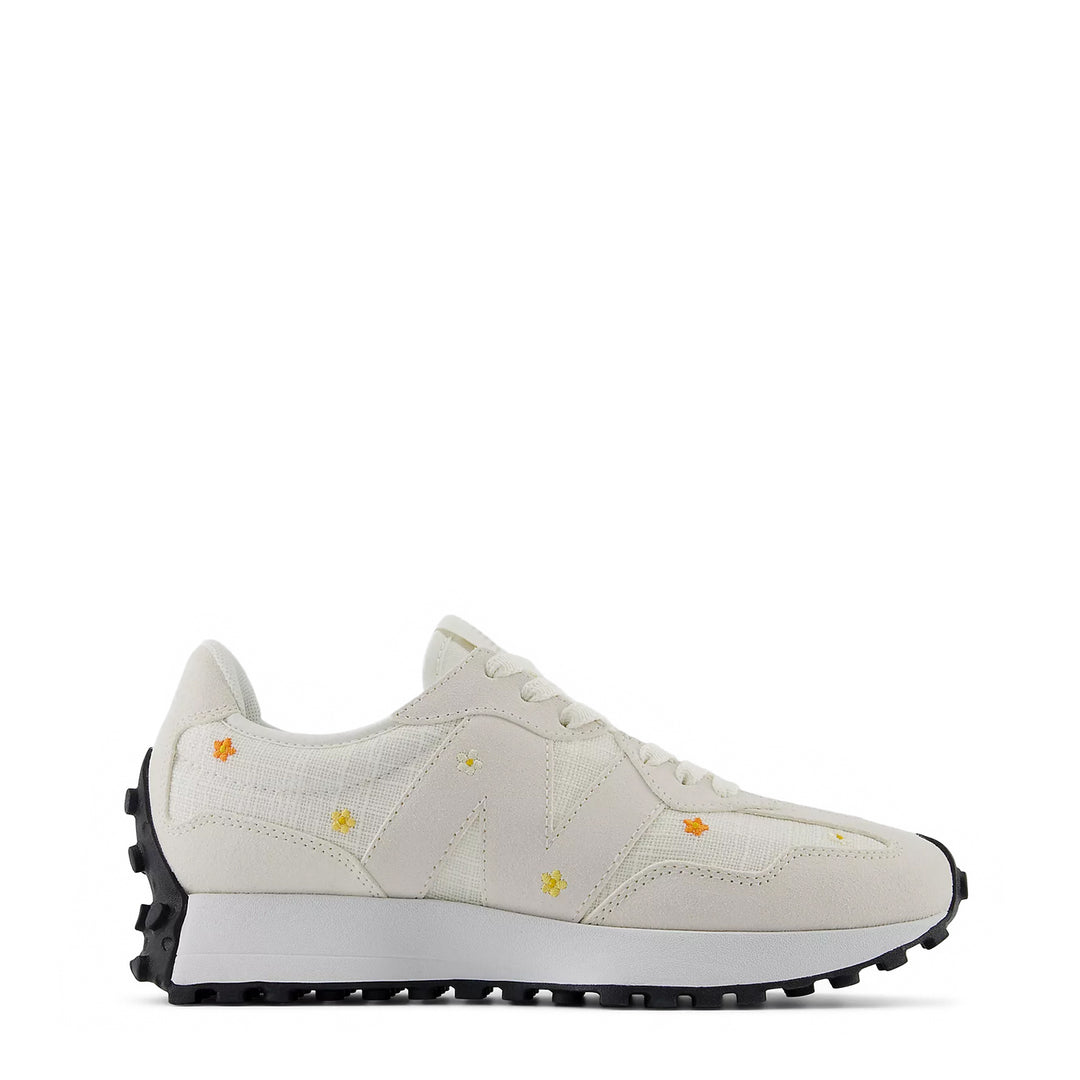 New Balance Womens 327 Trainer Sea Salt / Sizzle / Parchment - Parasol Store