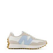 New Balance Womens 327 Trainer Timberwolf / Sea Salt / Light Chrome Blue - Parasol Store