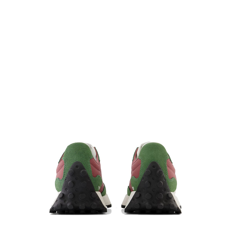 New Balance Womens 327 Trainers Nori / Washed Burgundy