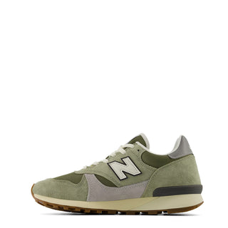New Balance Womens 475 Shoes Garter Snake / Dark Olivine / Slate Gray