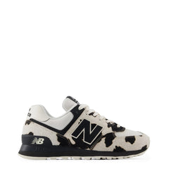 New Balance Womens 574 Trainer Black / Linen