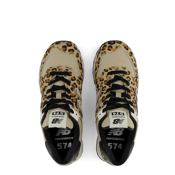 New Balance Womens 574 Trainer Stoneware / Linen