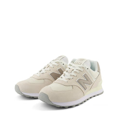 New Balance Womens 574 Trainers Linen / Light Mushroom - Parasol Store